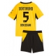 Borussia Dortmund Ramy Bensebaini #5 Replike Domaci Dres za djecu 2026-27 Kratak Rukav (+ Kratke hlače)